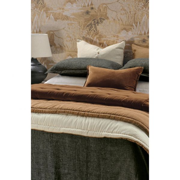 Bianca Lorenne Plissado Sienna Comforter | Allium Interiors