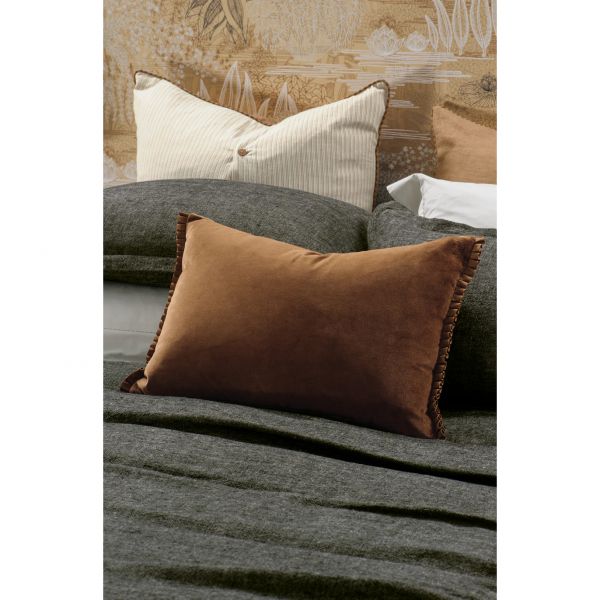 Bianca Lorenne Plissado Sienna Cushion | Allium Interiors