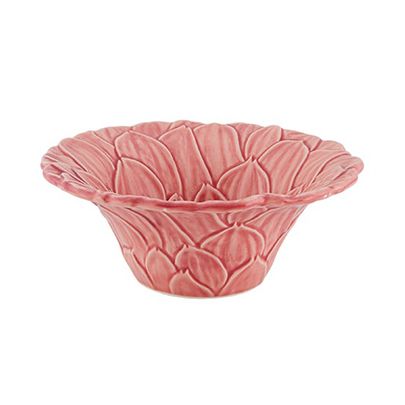 Bordallo Pinheiro Maria Flor Bowl Dahlia 16cm | Allium Interiors