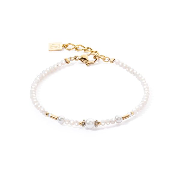 COEUR de LION Bracelet Little Twinkle Pearl White | Allium Interiors