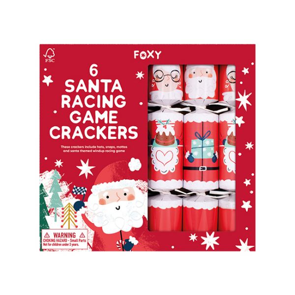 Paperie Christmas Crackers Racing Santa | Allium Interiors