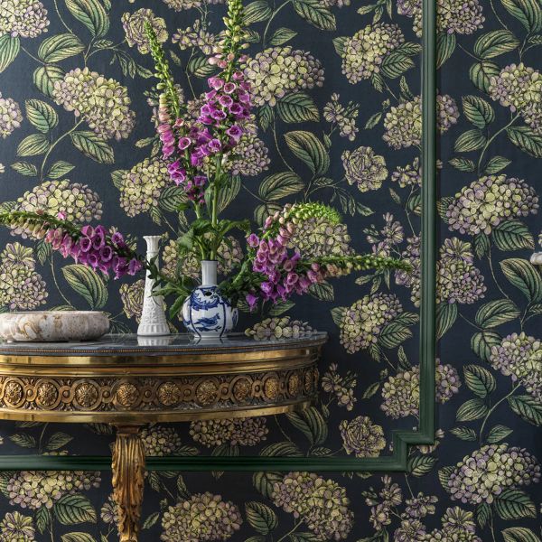 Cole And Son Wallpaper Ramo di Ortensia 123/8042 | Allium Interiors