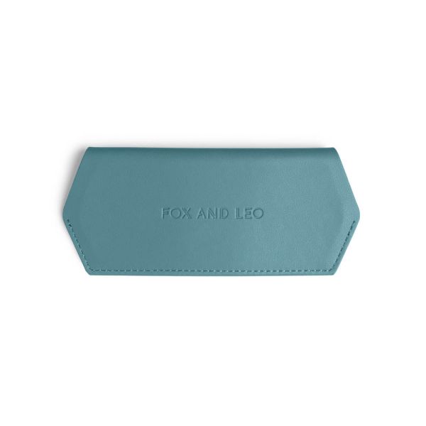 Fox & Leo Glasses Case Teal | Allium Interiors