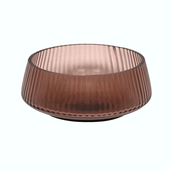 Brian Tunks Cut Glass Bowl Iguassu Mini Blush | Allium Interiors