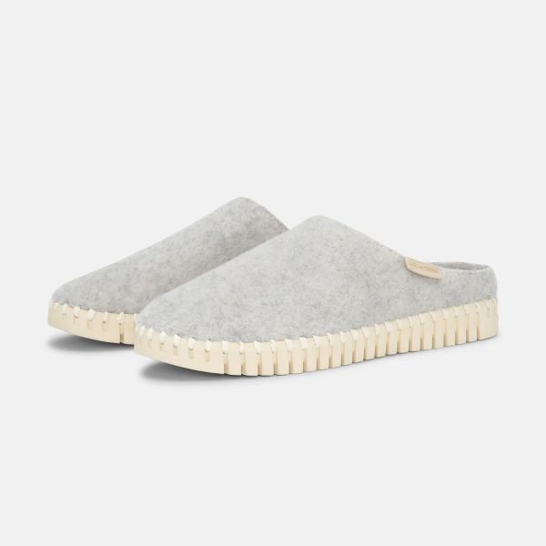 Ilse Jacobsen Shoes Tulip Felt slipper Pumice Stone | Allium Interiors