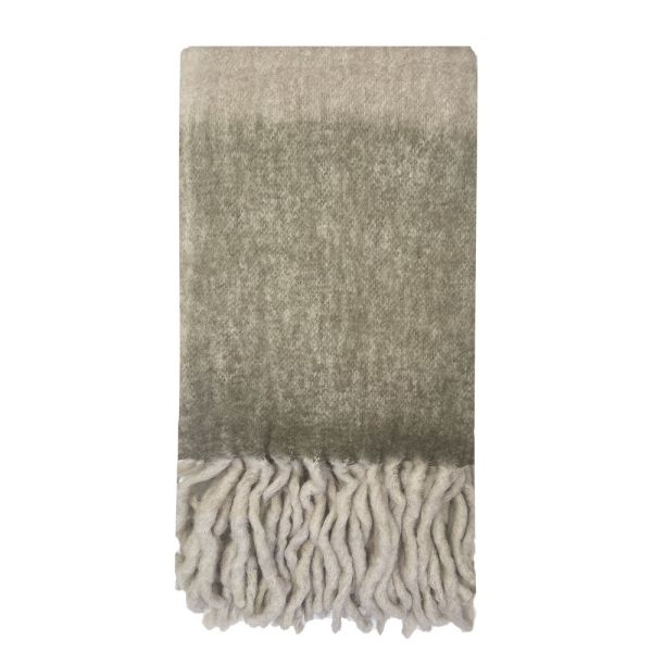 L&M Throw Bliss Earthy Sage | Allium Interiors