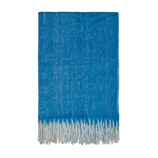 L&M Throw Bliss Sapphire | Allium Interiors