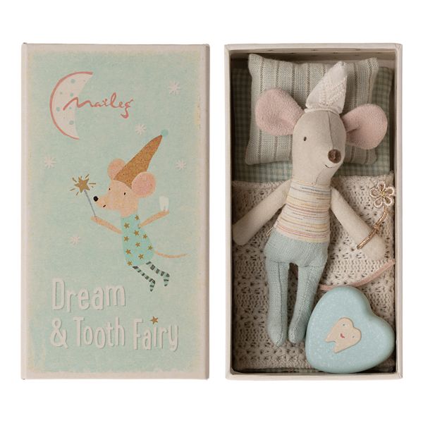 Maileg Tooth Fairy Mouse Little Brother in Box | Allium Interiors