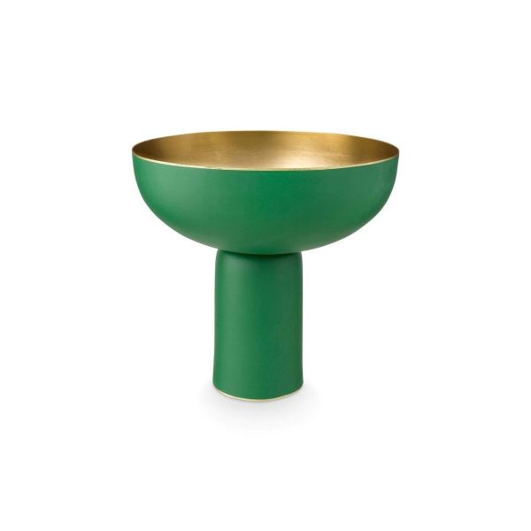 Pip Studio Metal Tray High Matte Green | Allium Interiors