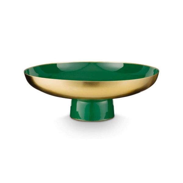 Pip Studio Metal Tray Low Dark Green | Allium Interiors