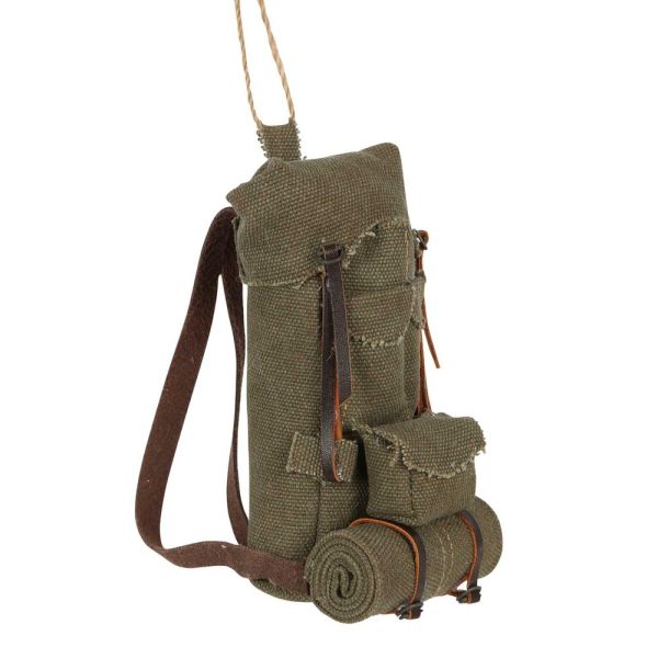 Vixen & Velvet Christmas Decoration Backpack Olive | Allium Interiors