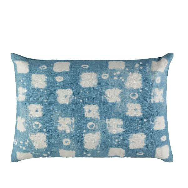 William Yeoward Cushion Santorini Denim | Allium Interiors