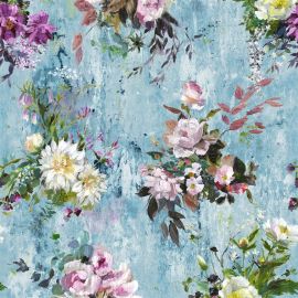 Designers Guild Wallpaper Aubriet Slate Blue