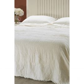 Bianca Lorenne Leggera Oatmeal Blanket