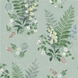 Borastapeter Wallpaper Foxglove Green