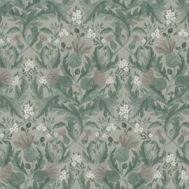 Borastapeter Wallpaper Thistle Green