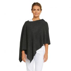 Cashmere Topper Charcoal