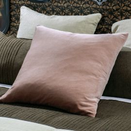 Bianca Lorenne Cerchio PInk Clay Euro Pillowcase Pair