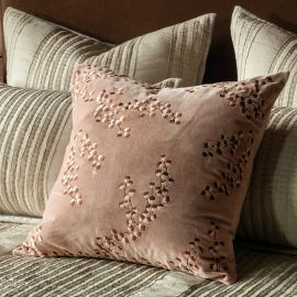 Bianca Lorenne Chaya Pink Clay Cushion