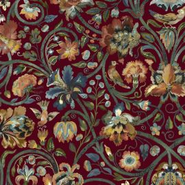 House of Hackney Wallpaper Gaia Vermillion