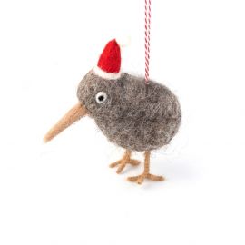 Vevoke Christmas Decoration NZ Wool Kiwi Kirsty