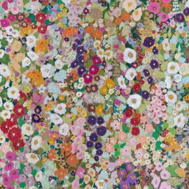 House of Hackney Wallpaper Hollyhocks Spring