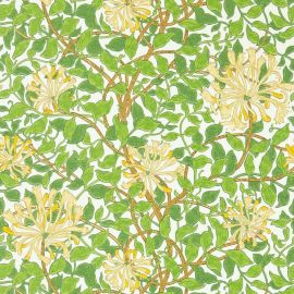 Morris & Co. Wallpaper Honeysuckle Cream/Chocolate