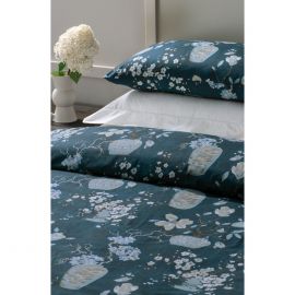 Bianca Lorenne Ikebana Teal Duvet Set