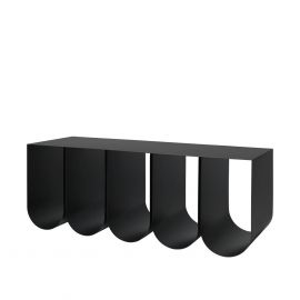 Kristina Dam Studio Curved Bench Black