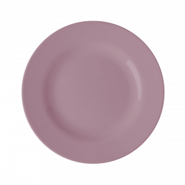 Rice Melamine Plate Dance Mauve