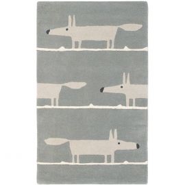 Scion Rug Mr Fox Silver