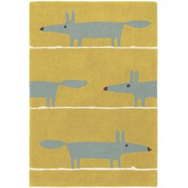 Scion Rug Mr Fox Mustard