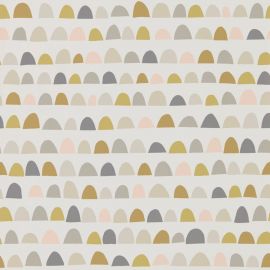 Scion Wallpaper Priya Blush/Honey/Linen