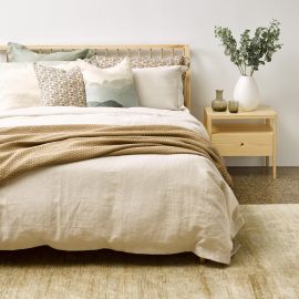 Thread Design Natural Linen Duvet 