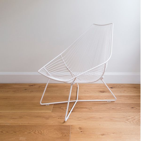 Ico Traders Piha Lounger White | Allium Interiors