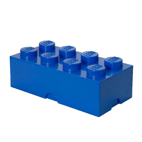 Lego Storage Brick 8 | Blue | Allium Interiors