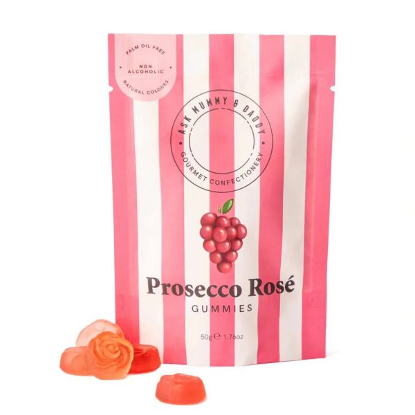 Ask Mummy & Daddy Gummies Prosecco Rose | Allium Interiors