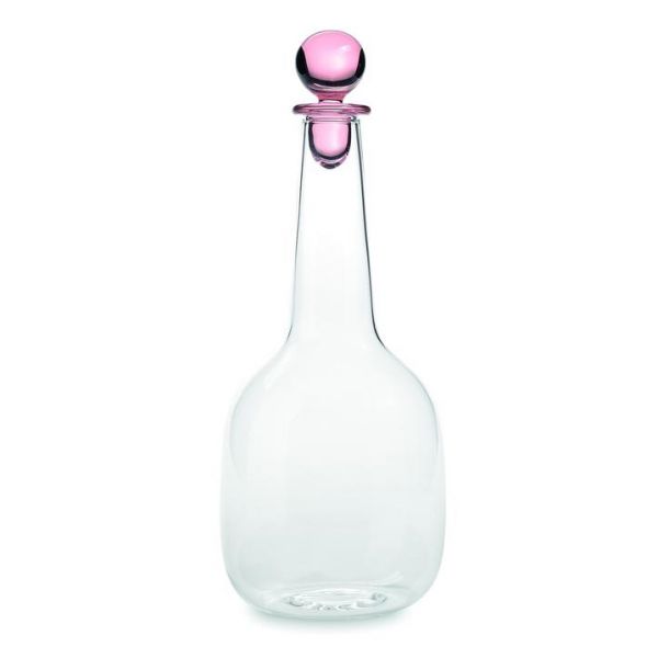 Zafferano Bilia Bottle Pink Stopper | Allium Interiors