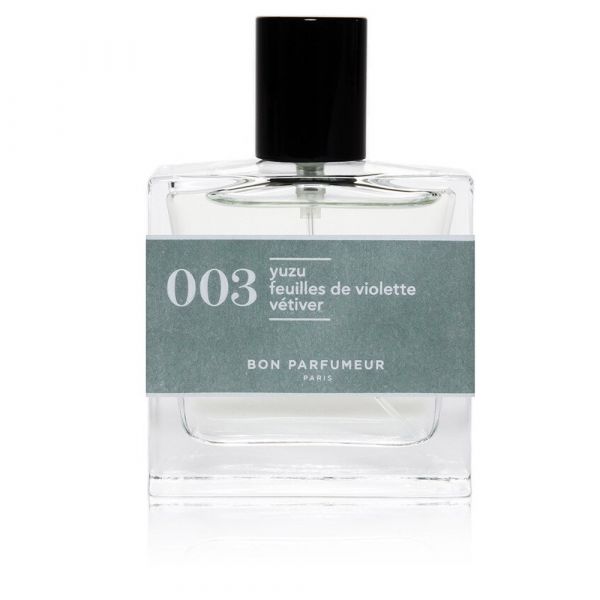 Bon Parfumeur 003 | Cologne | Yuzu, Violet leaves, Vetiver | Allium Interiors