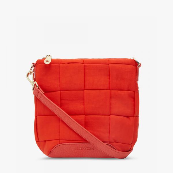 Elms+King Boston Crossbody Red | Allium Interiors