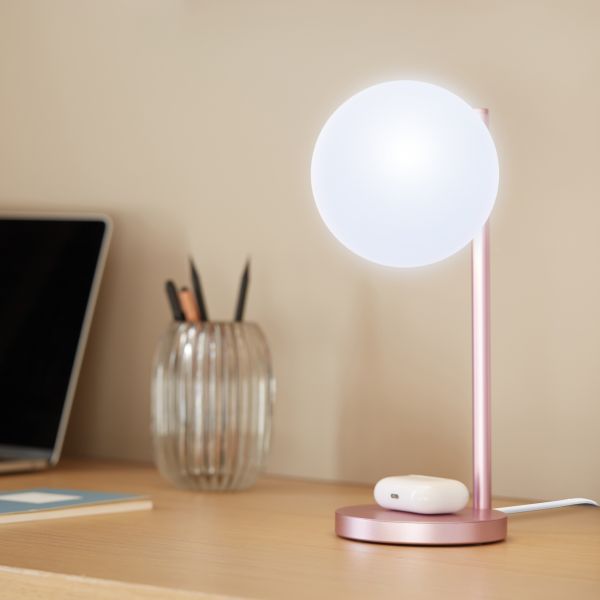 Lexon Bubble Lamp Pink | Allium Interiors