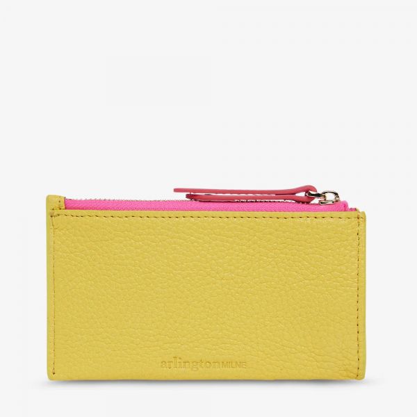 Arlington Milne Wallet Compact Yellow | Allium Interiors