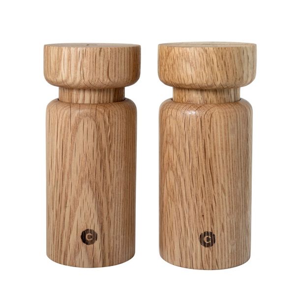 CrushGrind Salt & Pepper Mill Helsinki Oak | Allium Interiors