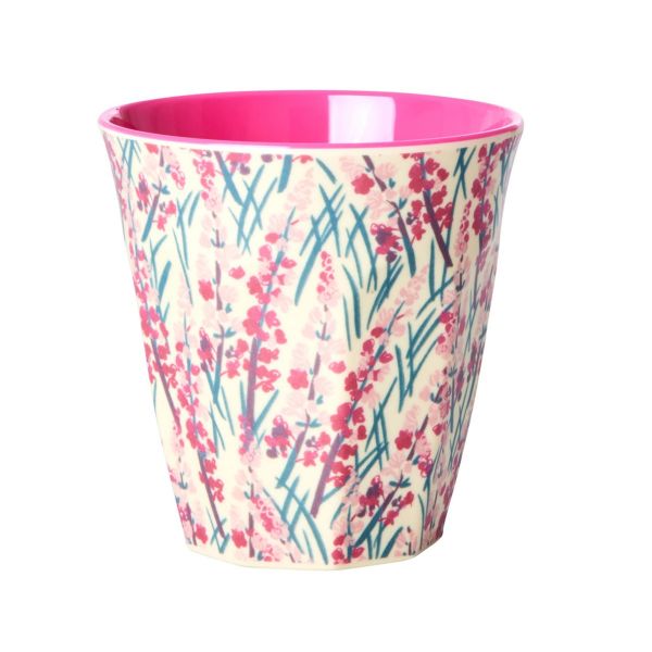 Rice Melamine Cup Two Tone Flower Field | Allium Interiors