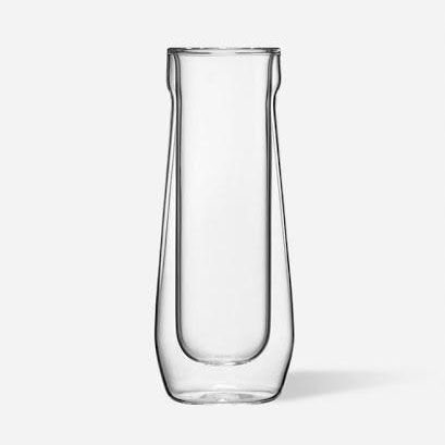 Corkcicle Barware Glass Flute Set of 2 Double Walled | Allium Interiors