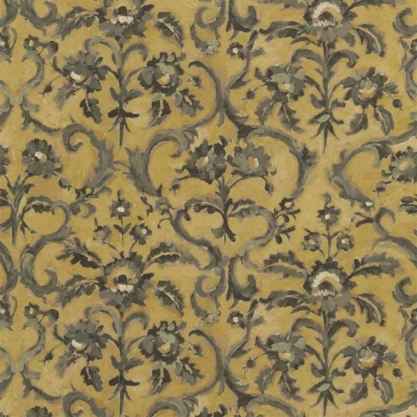 Designers Guild Fabric Guerbois Ochre | Allium Interiors