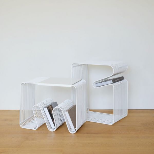 Ico Traders Bantay Nesting Tables White | Allium Interiors