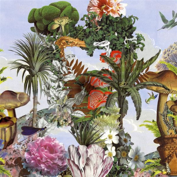 Christian Lacroix Wallpaper Jardin Des Reves Panoramic Prisme | Allium Interiors