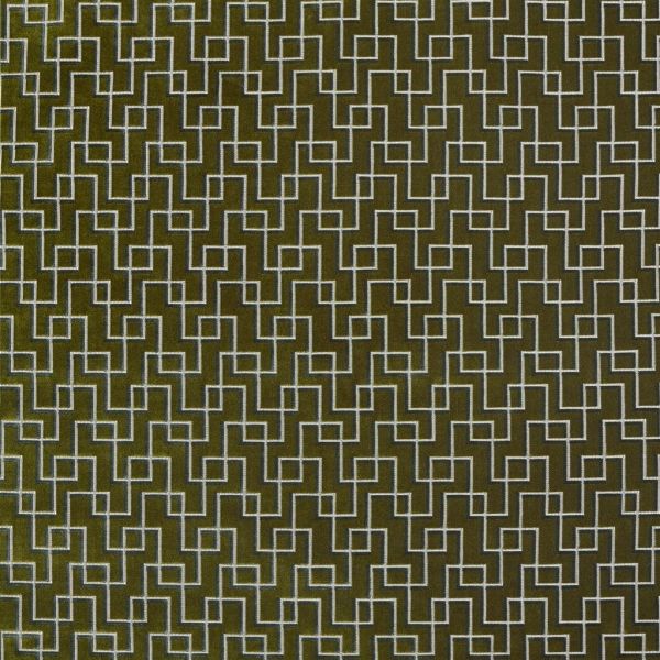 Designers Guild Fabric Jeanneret Moss | Allium Interiors