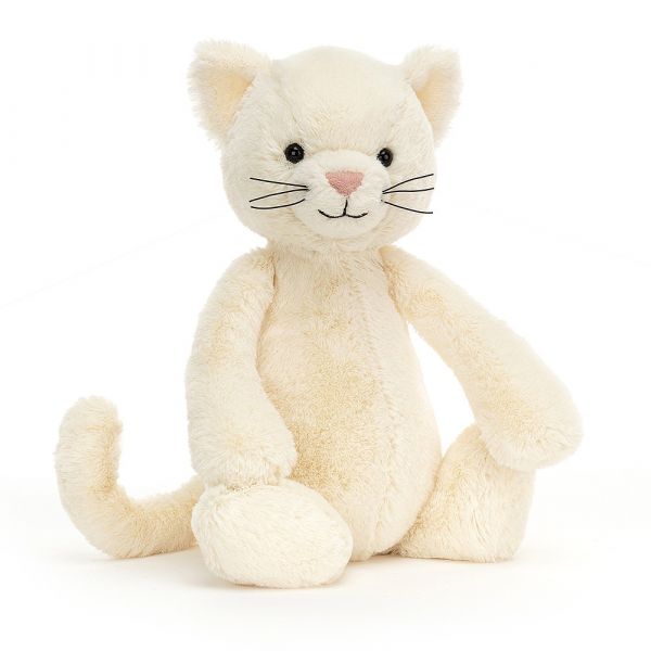 Jellycat Bashful Kitten Cream | Allium Interiors